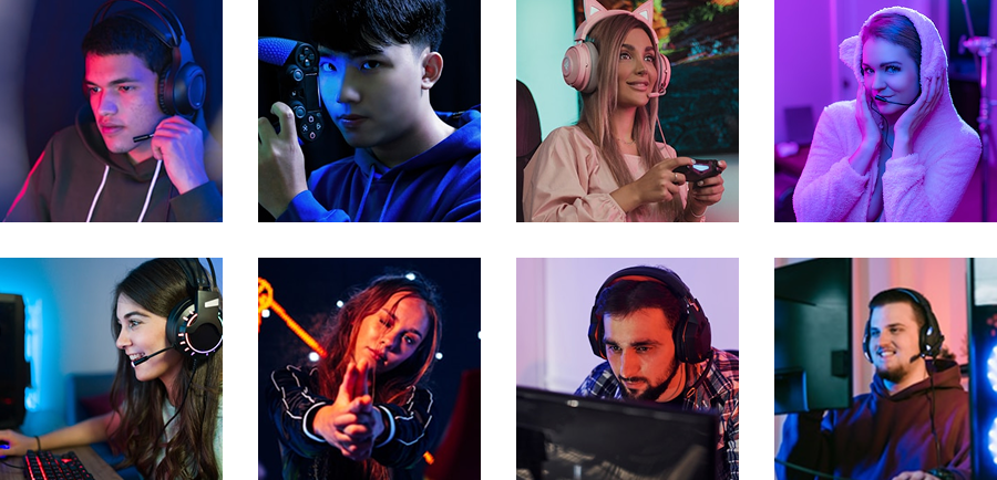 Fotos de gamers